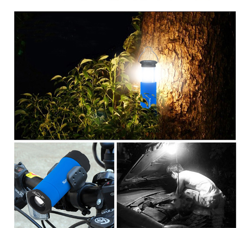 Naturehike Tent camp lamp with three lights