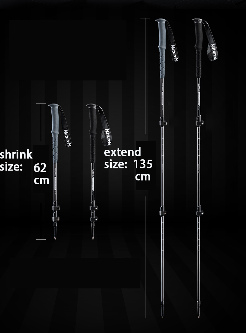 Naturehike ST03 3-Node 7075 AL trekking pole