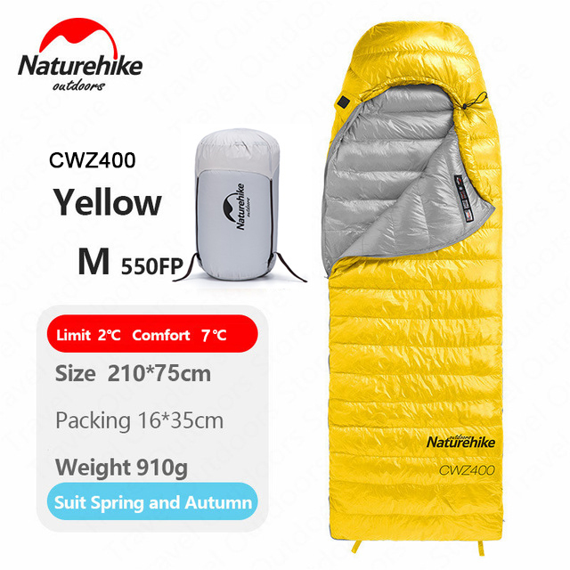 Naturehike CWZ400 Down envelope sleeping bag