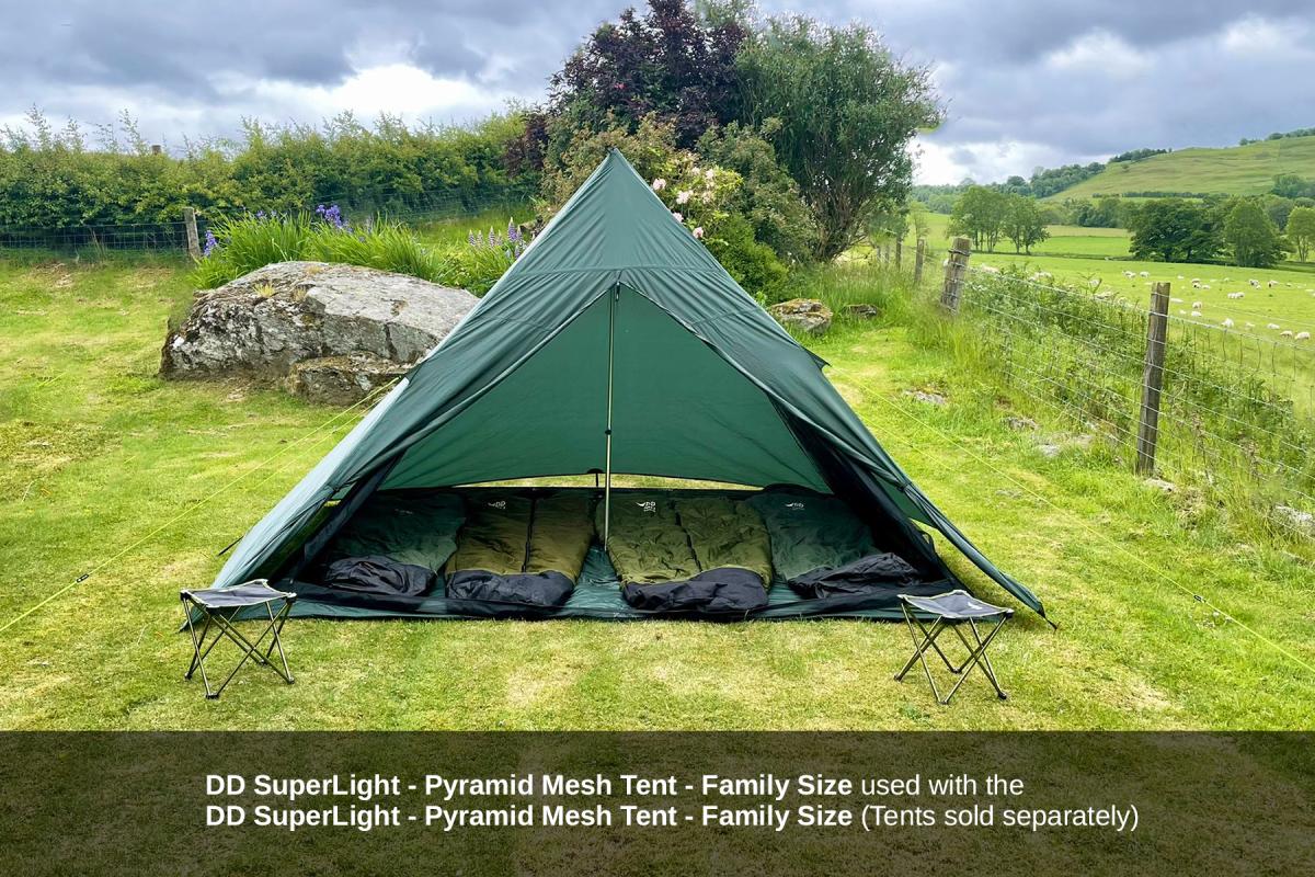 DD Super Light Pyramid Tent – Family size